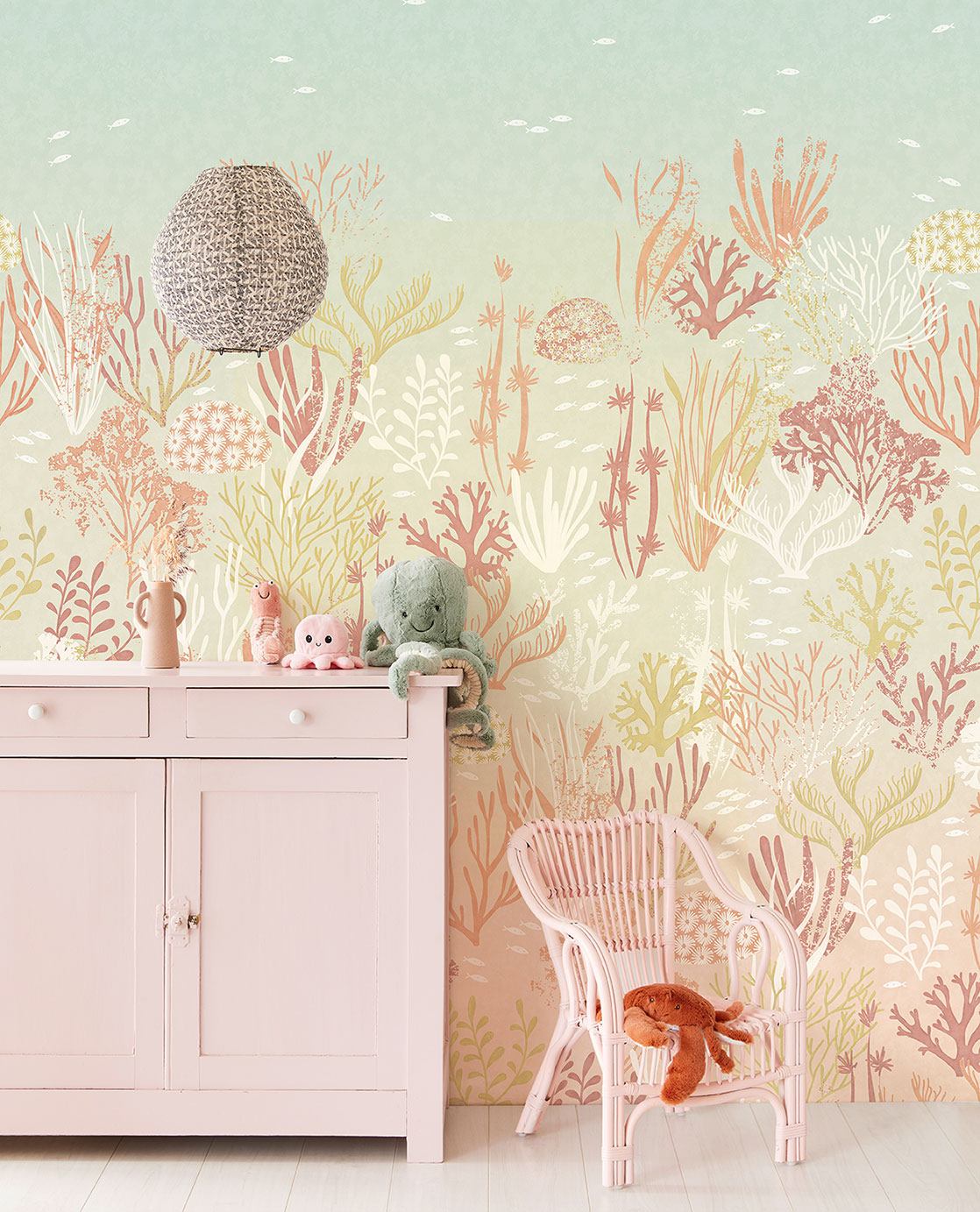 Corals Blush - Eijffinger Tapet  - 8715518231007