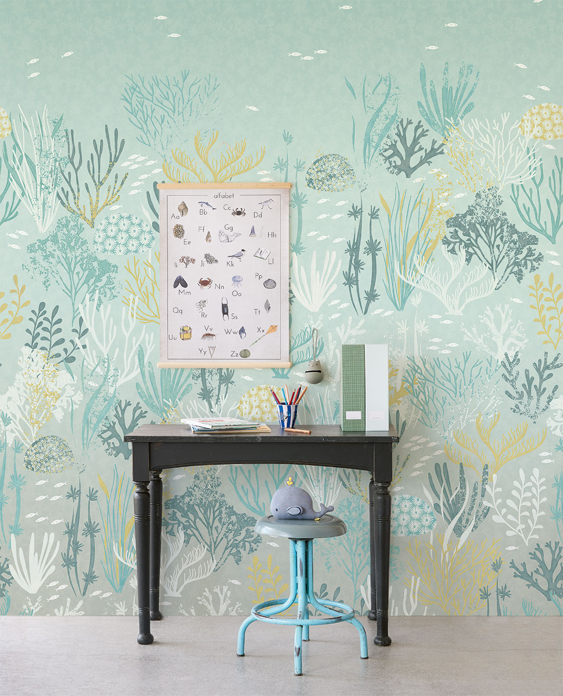 Corals Blue - Eijffinger Tapet  - 8715518231014