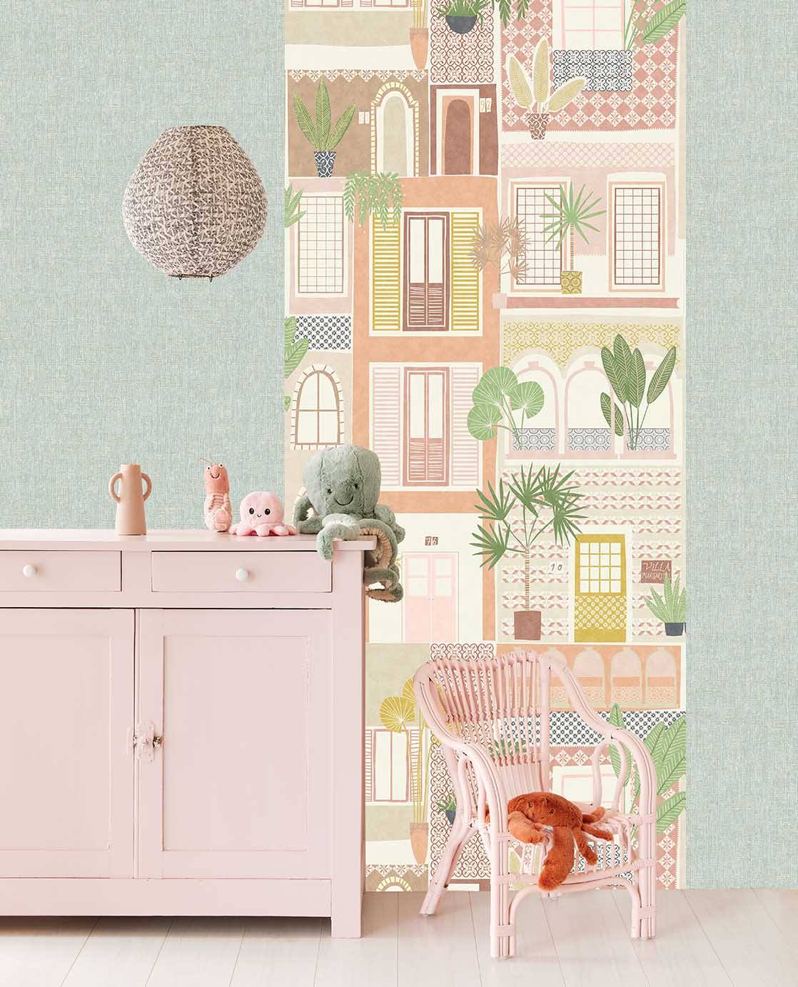Doll House Blush - Eijffinger Tapet  - 8715518231045