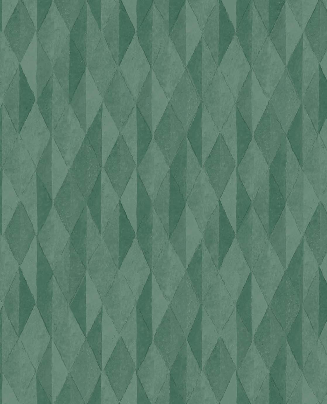 Grøn Diamonds Green - Eijffinger Tapet  - 8715518335453