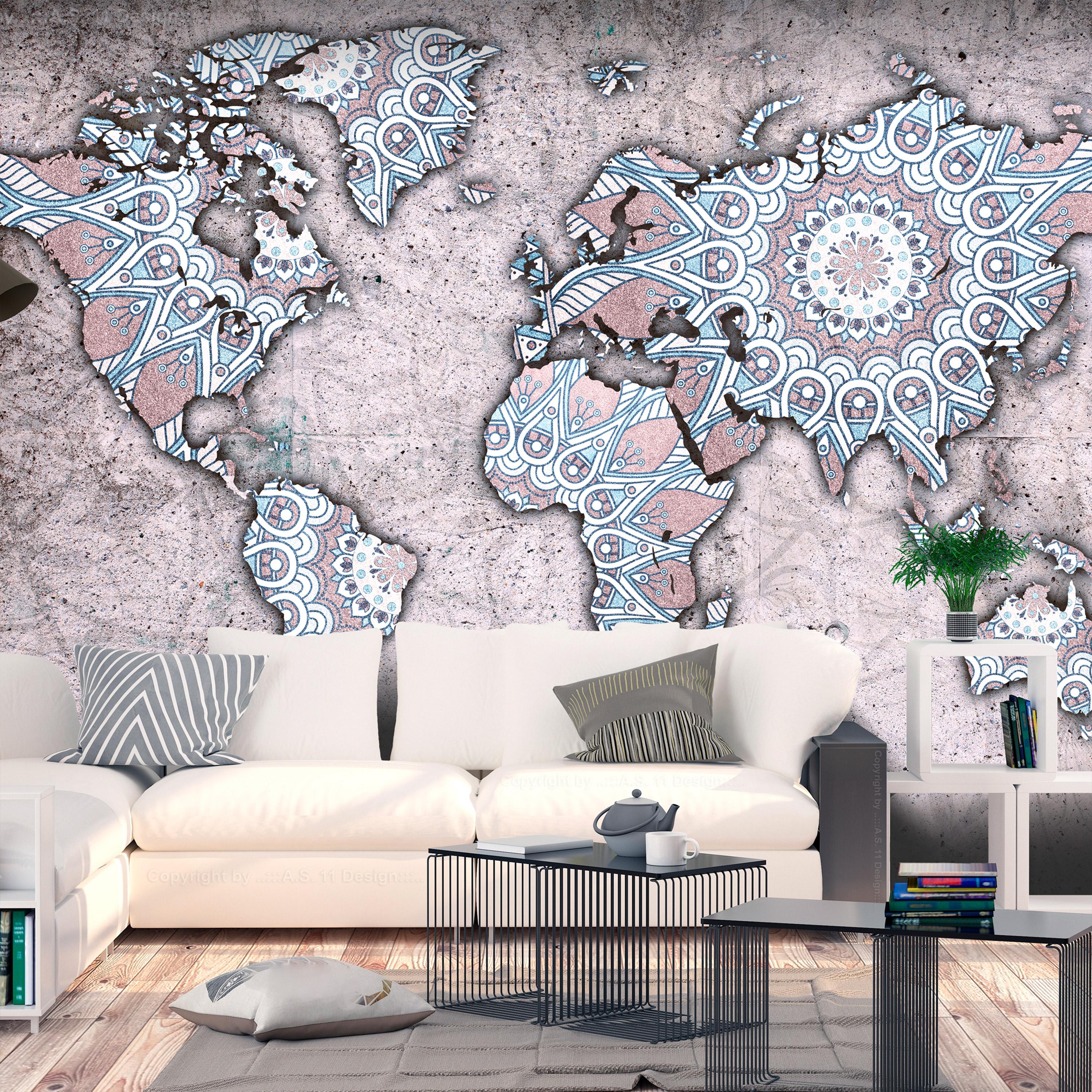 Fototapet Travel Mandala 450 315 Premium - Tapet  - 5905151838982