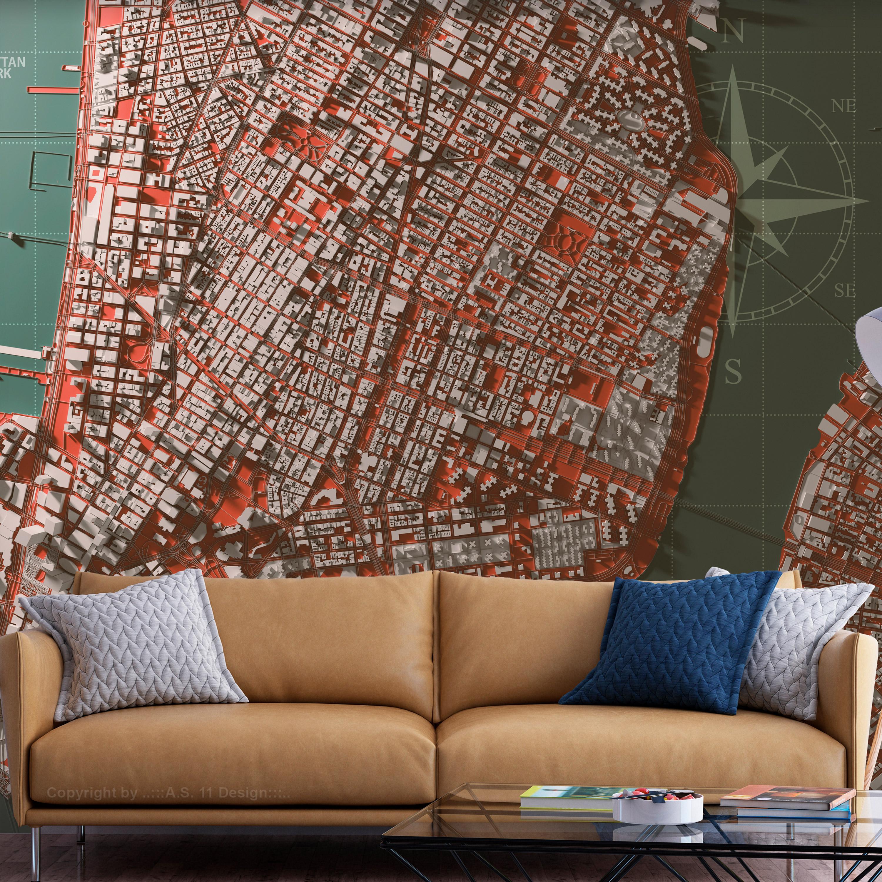 Fototapet Let Meet Manhattan 450 315 Premium - Tapet  - 5905151839125