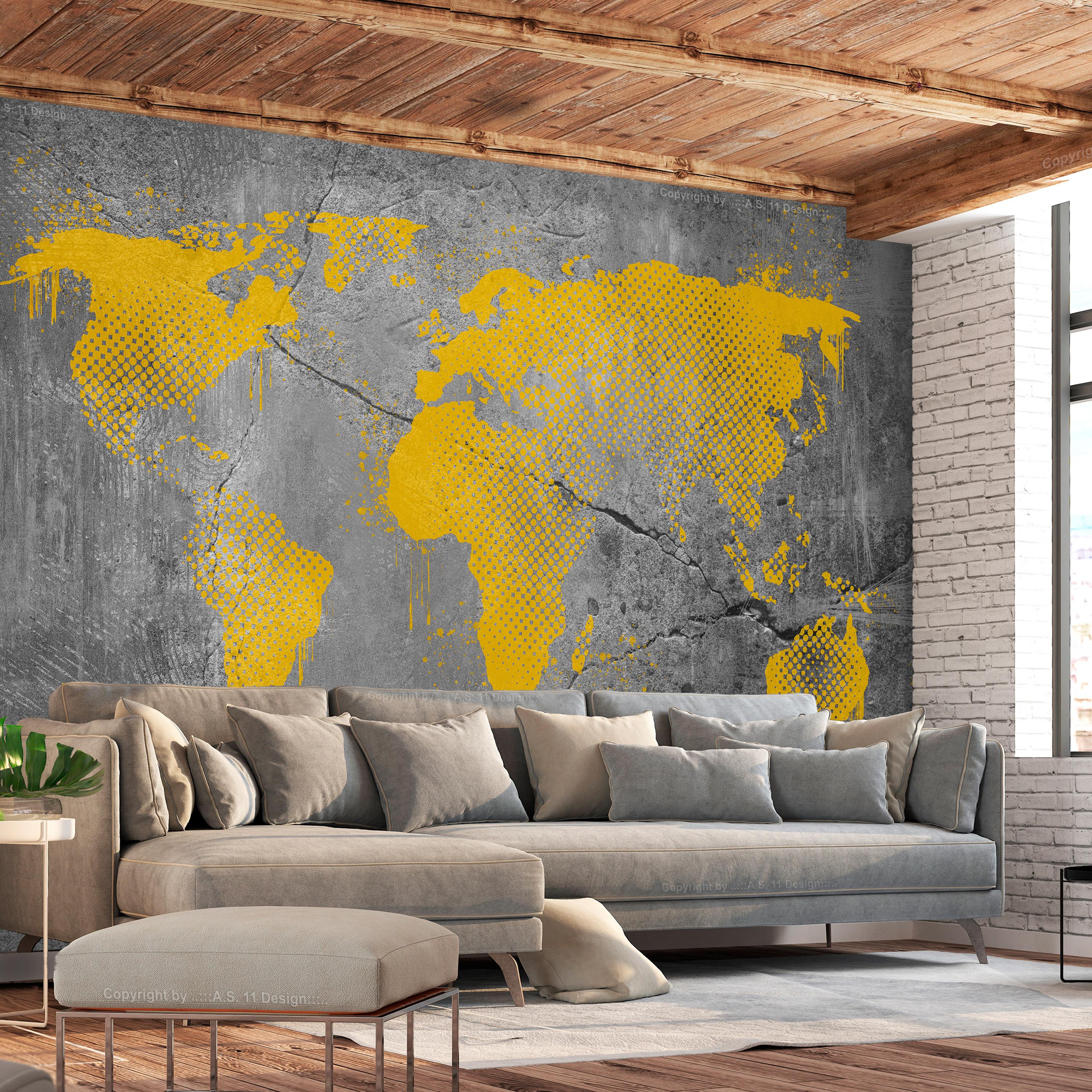 Fototapet Painted World 450 315 Premium - Tapet  - 5905151839330
