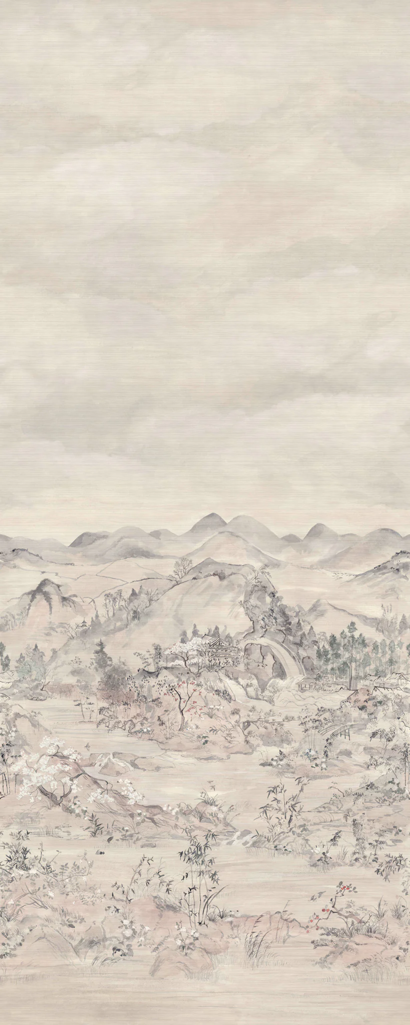 Japanese Chinoiserie Grasscloth Pearlescent - Cole And Son Tapet  - 5055496046532