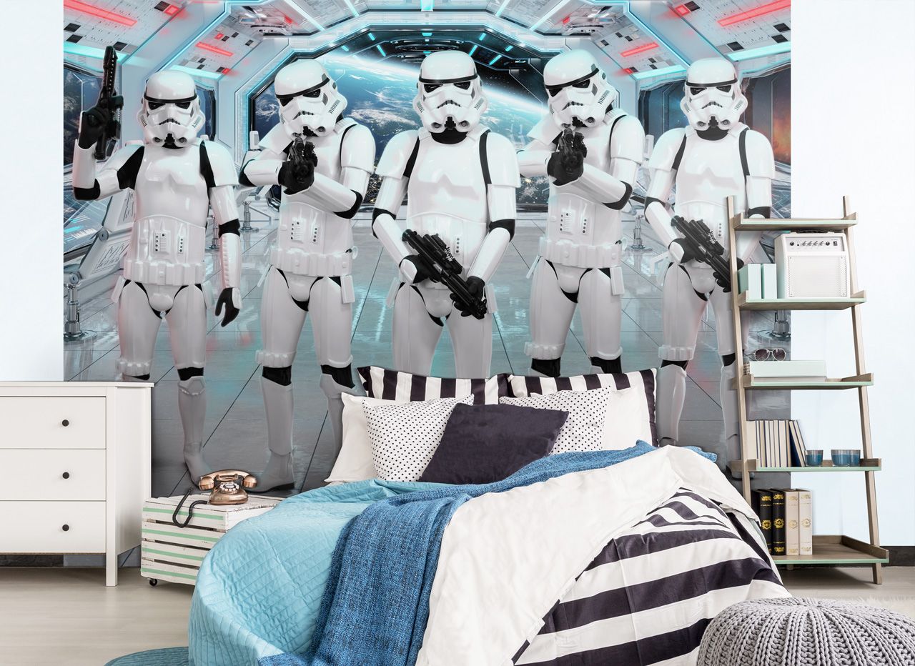 Original Stormtrooper Tapet 243 305 - Walltastic Tapet  - 5060107047037