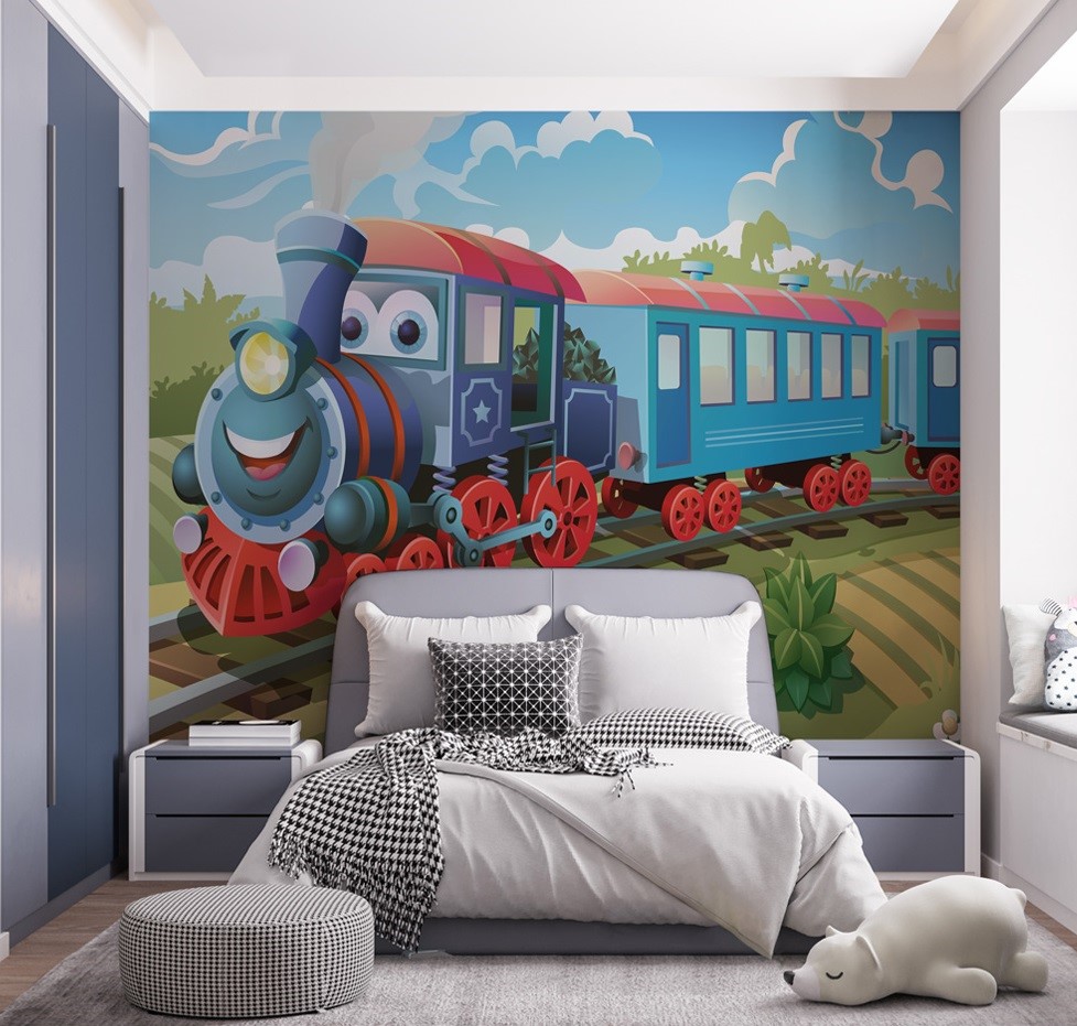 Traintastic Tog Tapet 243 203 - Walltastic Tapet  - 5060107046962