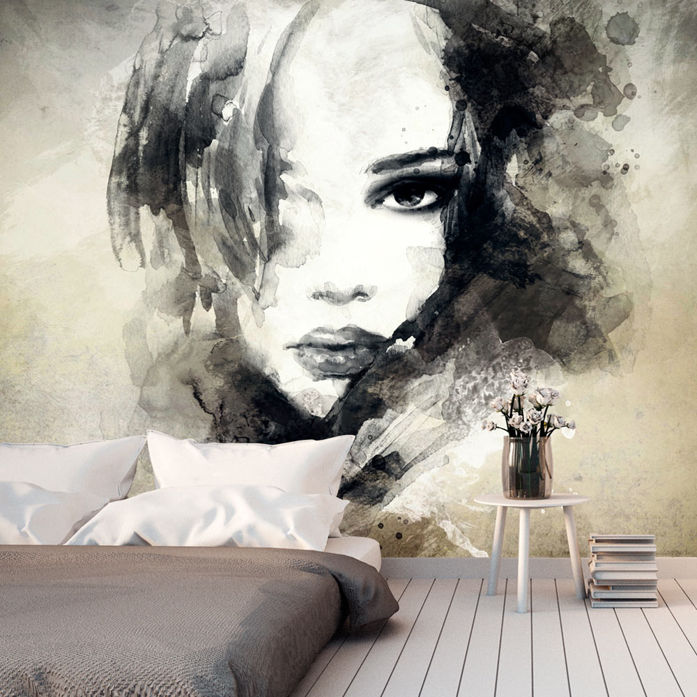 Artgeist Fototapet Mysterious Girl Mystisk Pige Flere Størrelser 300x210 - Artgeist Tapet  - 5903143990915
