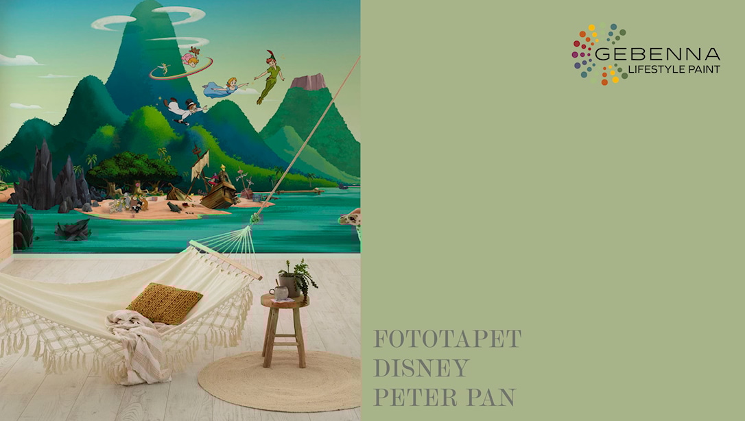 Fototapet: Disney Peter Pan Fortabte Drenge - Gebenna Tapet