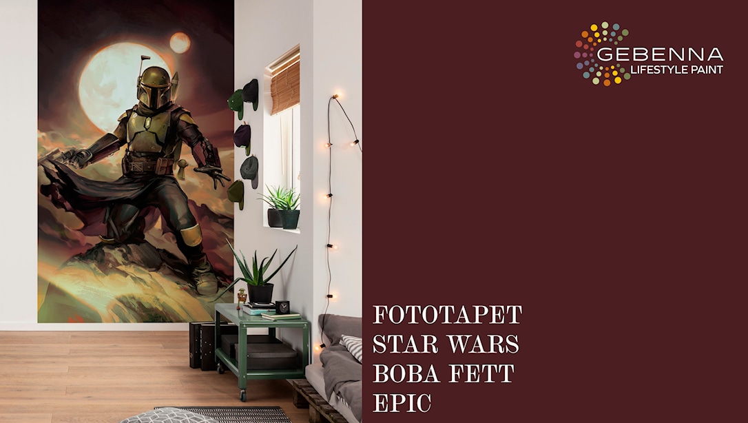 Fototapet: Star Wars Boba Fett Ampquotepicampquot - Gebenna Tapet