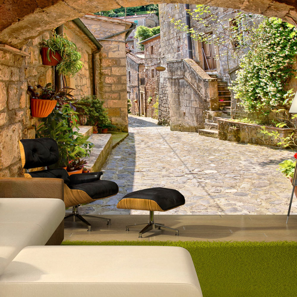 Artgeist Fototapet Provincial Alley Tuscany Smuk Gyde Toscana 250x175 - Artgeist Tapet  - 5903301912544