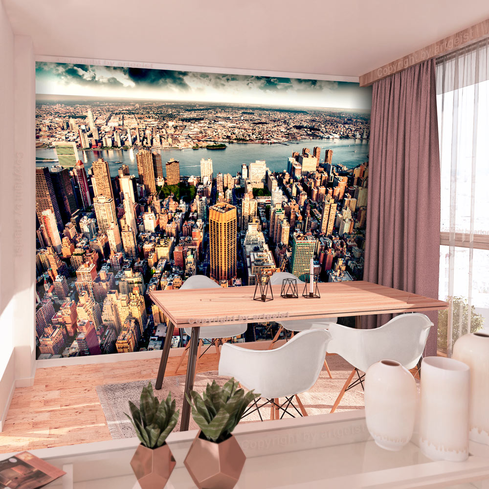 Artgeist Fototapet Birdamp Eye View New York Udsigt Over New York Flere Størrelser 250x175 - Artgeist Tapet  - 5903301915699